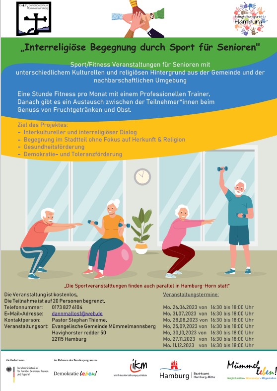 You are currently viewing Interreligiöse Bewegung durch Sport für Senioren