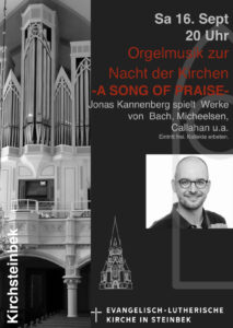 Read more about the article Nacht der Kirchen in Kirchsteinbek – Herzliche Einladung.