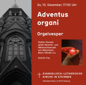 Read more about the article Adventus organi – Sonntag 17 Uhr