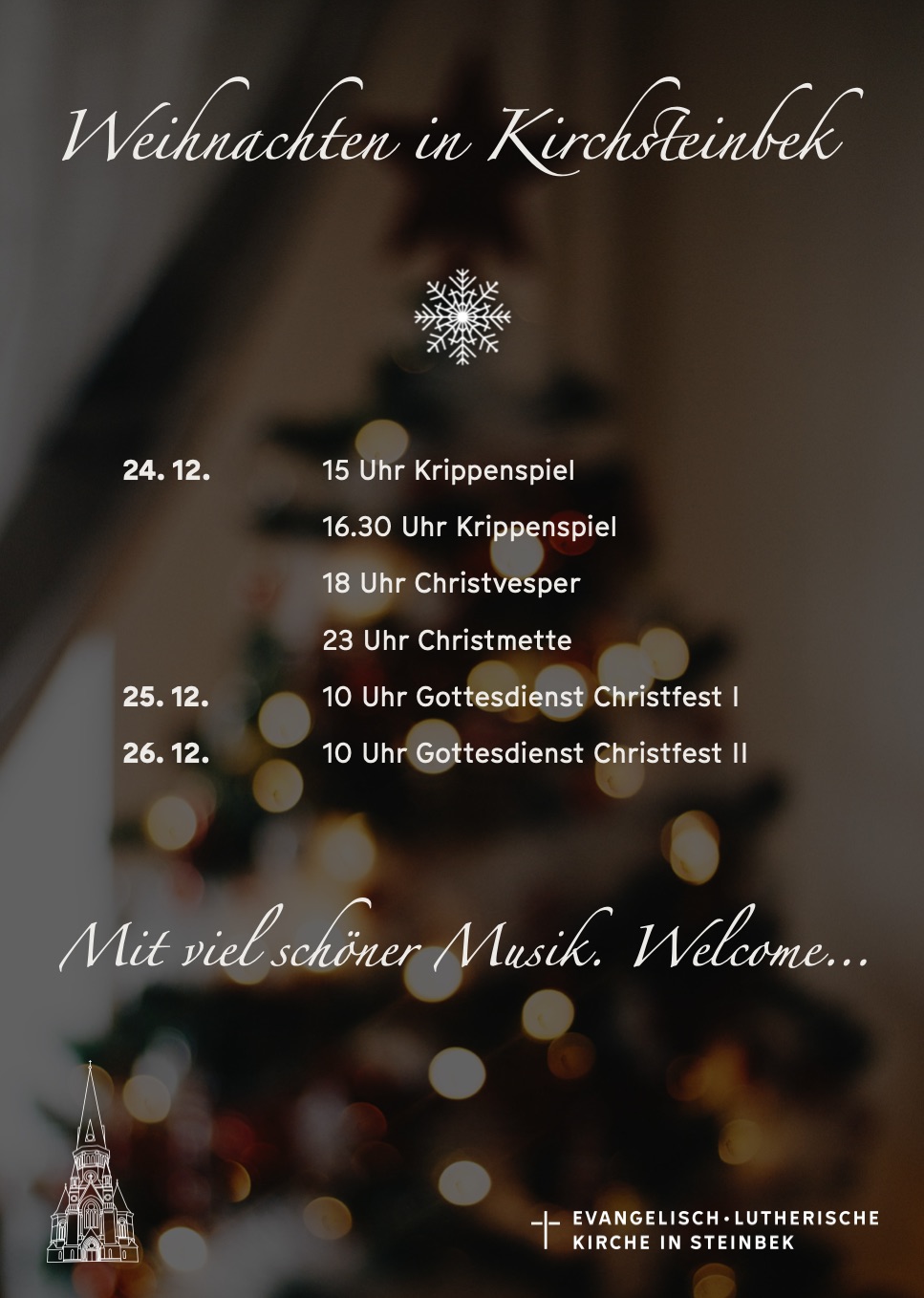 Read more about the article Weihnachten in Kirchsteinbek