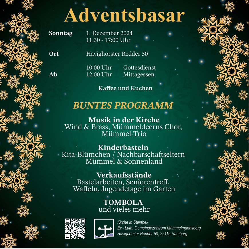 Mehr über den Artikel erfahren Adventsbasar