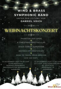 Mehr über den Artikel erfahren Weihnachtskonzert Wind & Brass